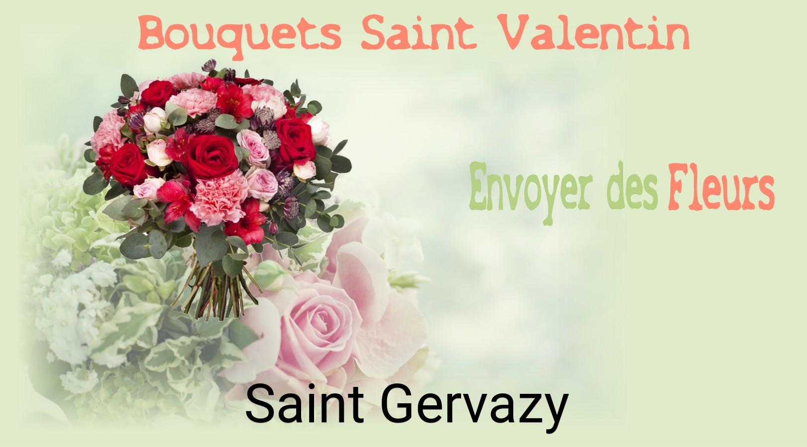 Roses de Saint-Valentin livrées à Saint-Gervazy